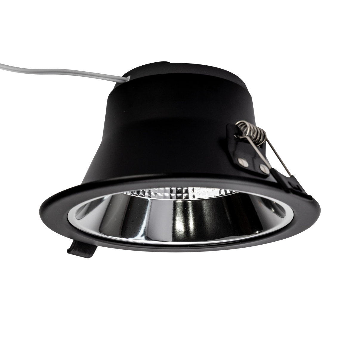 LED downlight ingebouwd in een plafond, commerciële downlighter
