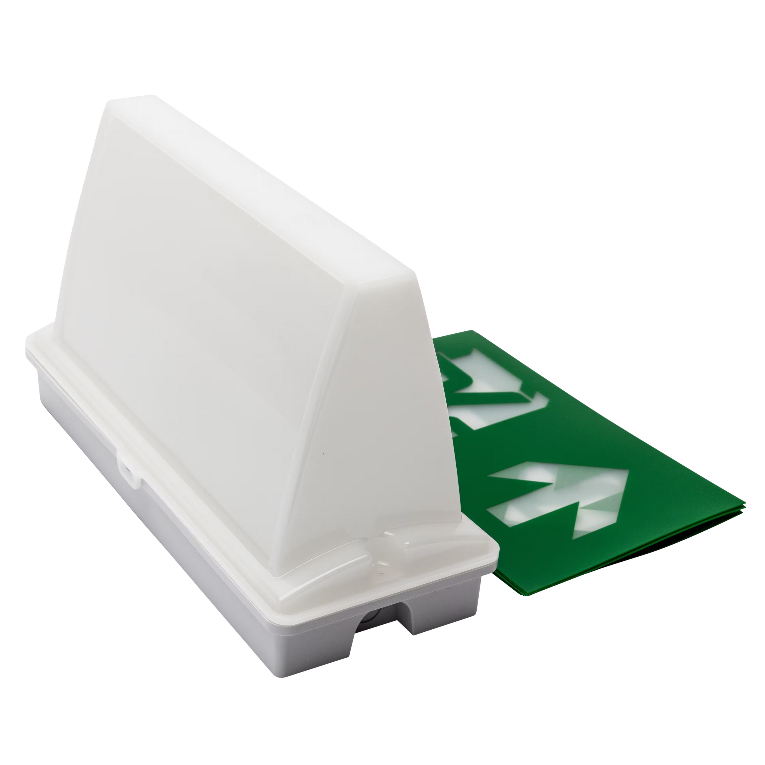 Plano Noodverlichting · Opbouw · IP65 · Dubbelzijdig · Wit