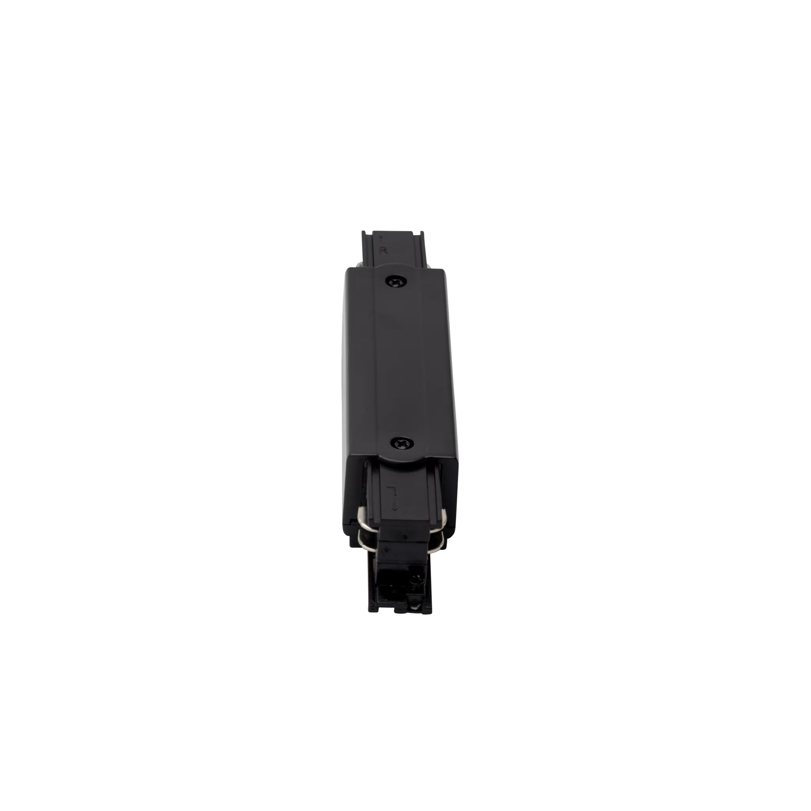 I-vorm connector · Zwart