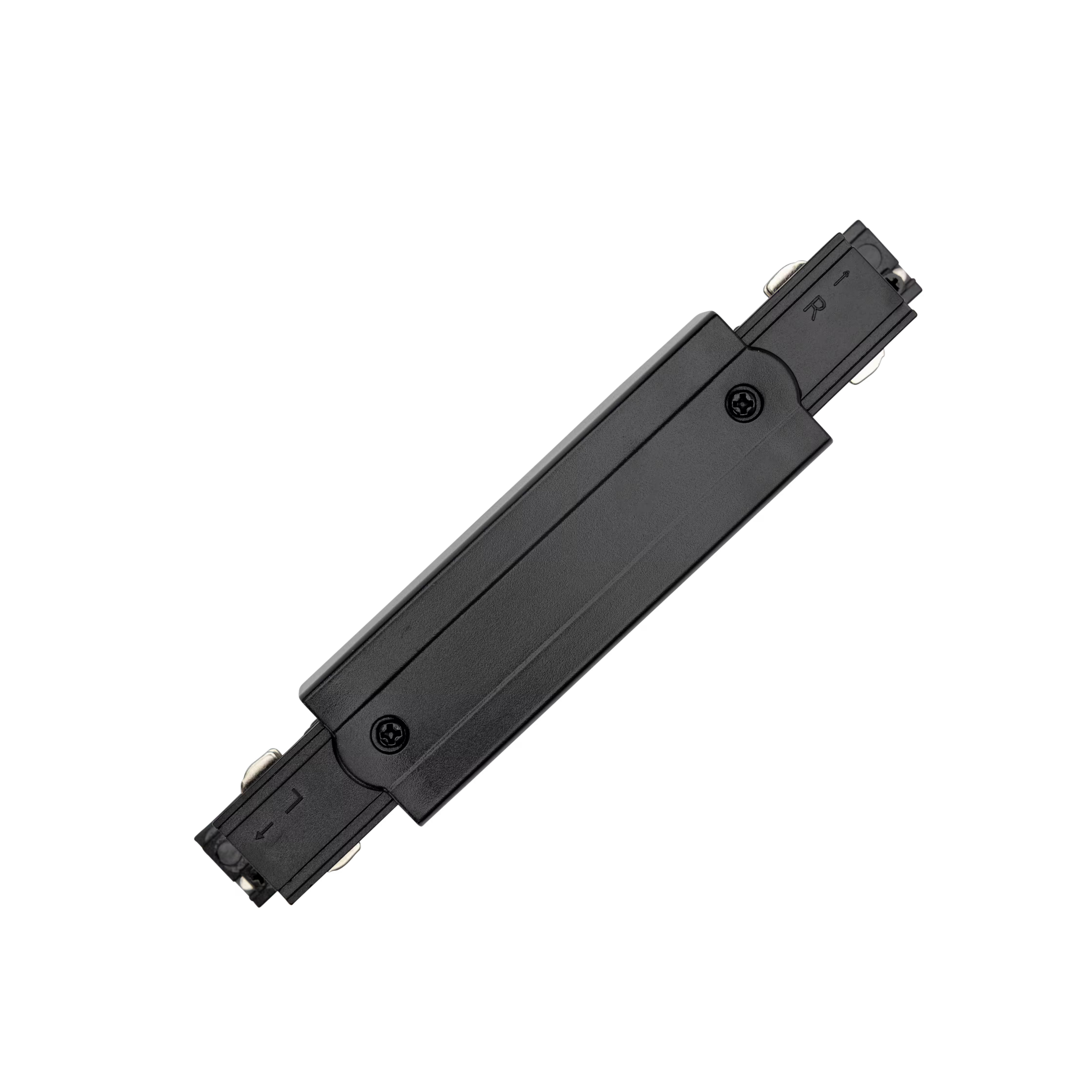 I-vorm connector · Zwart
