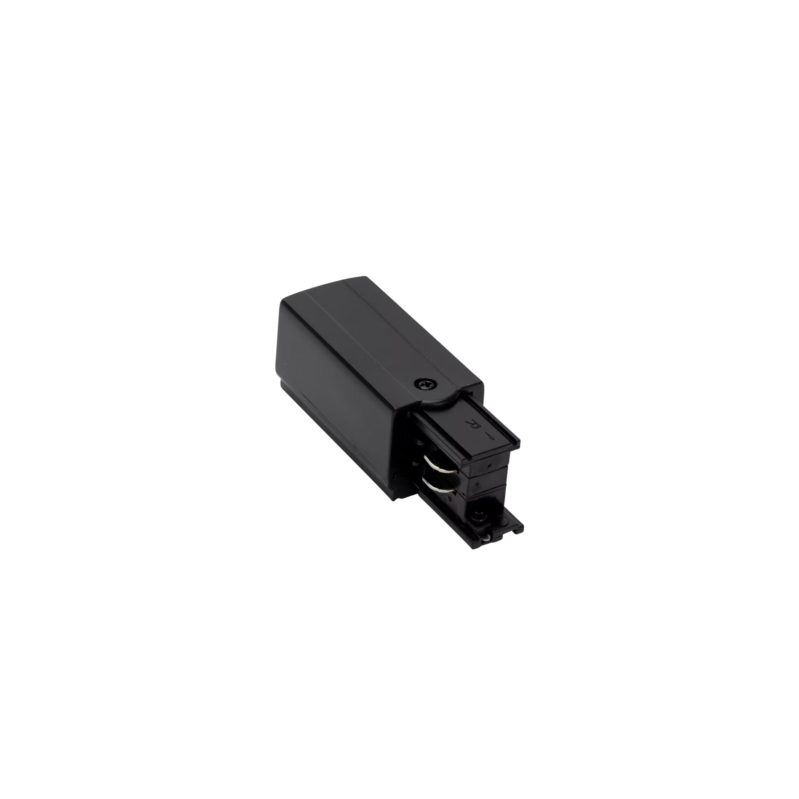 Power connector · Right · Zwart