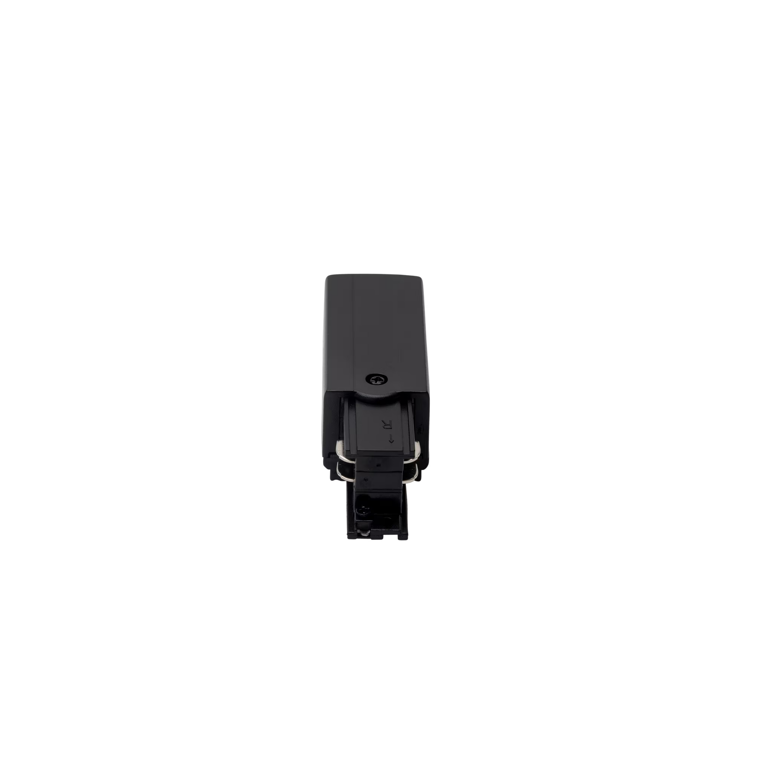 Power connector · Right · Zwart
