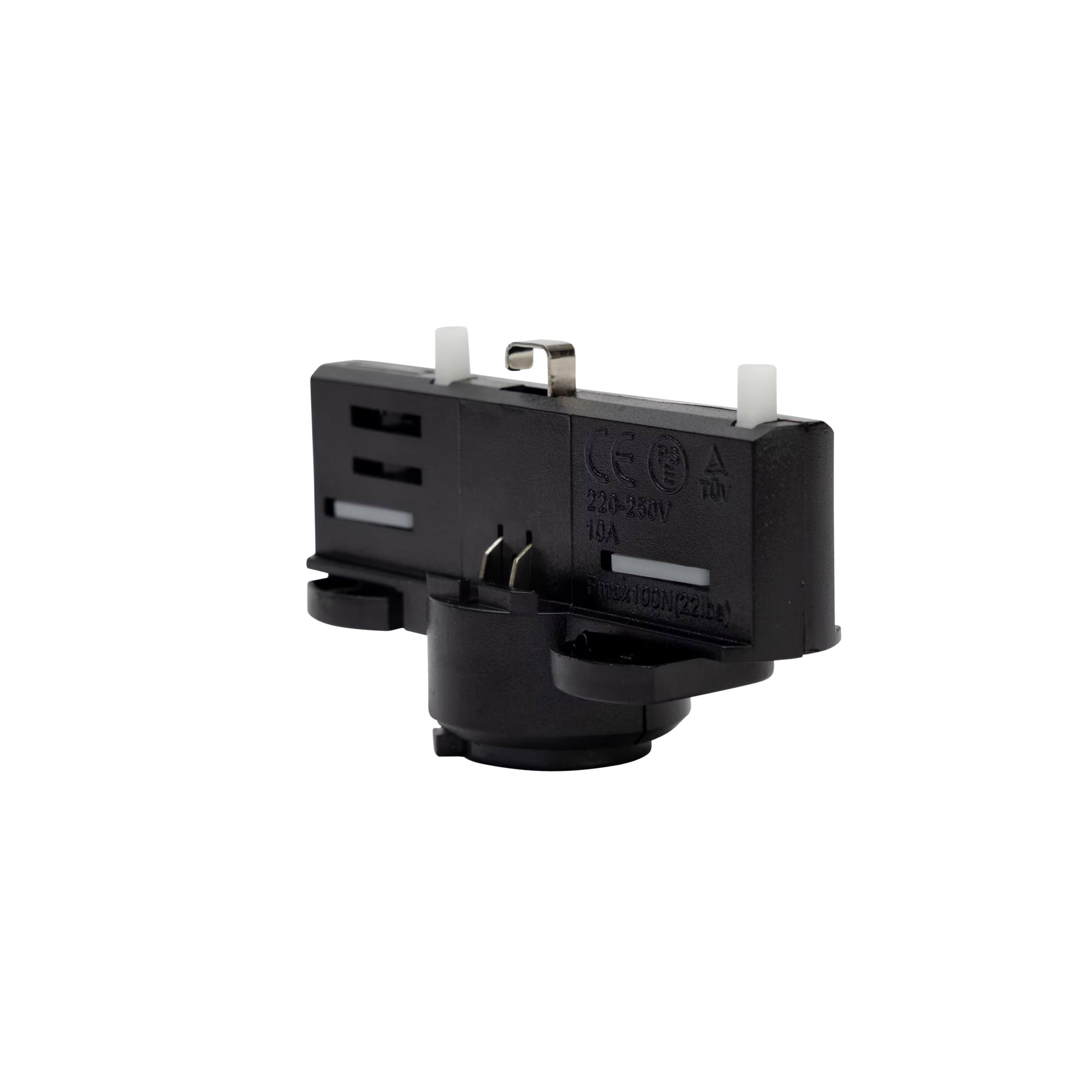 Pendel adapter · 3-fase rail · Zwart