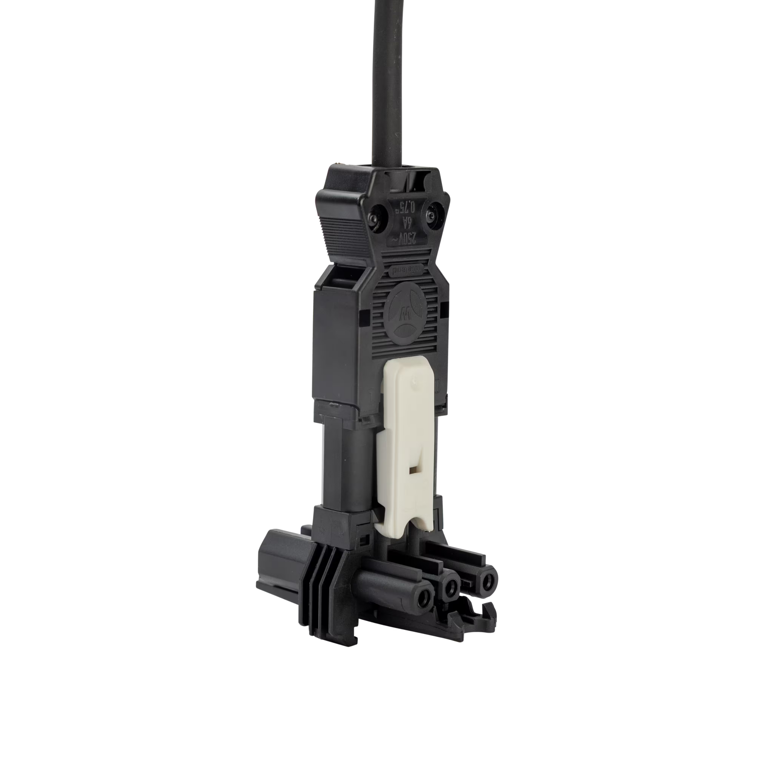 T-SPLITTER · incl. Aansluitsnoer · Male · 1 MM² · 0,3 meter · Zwart