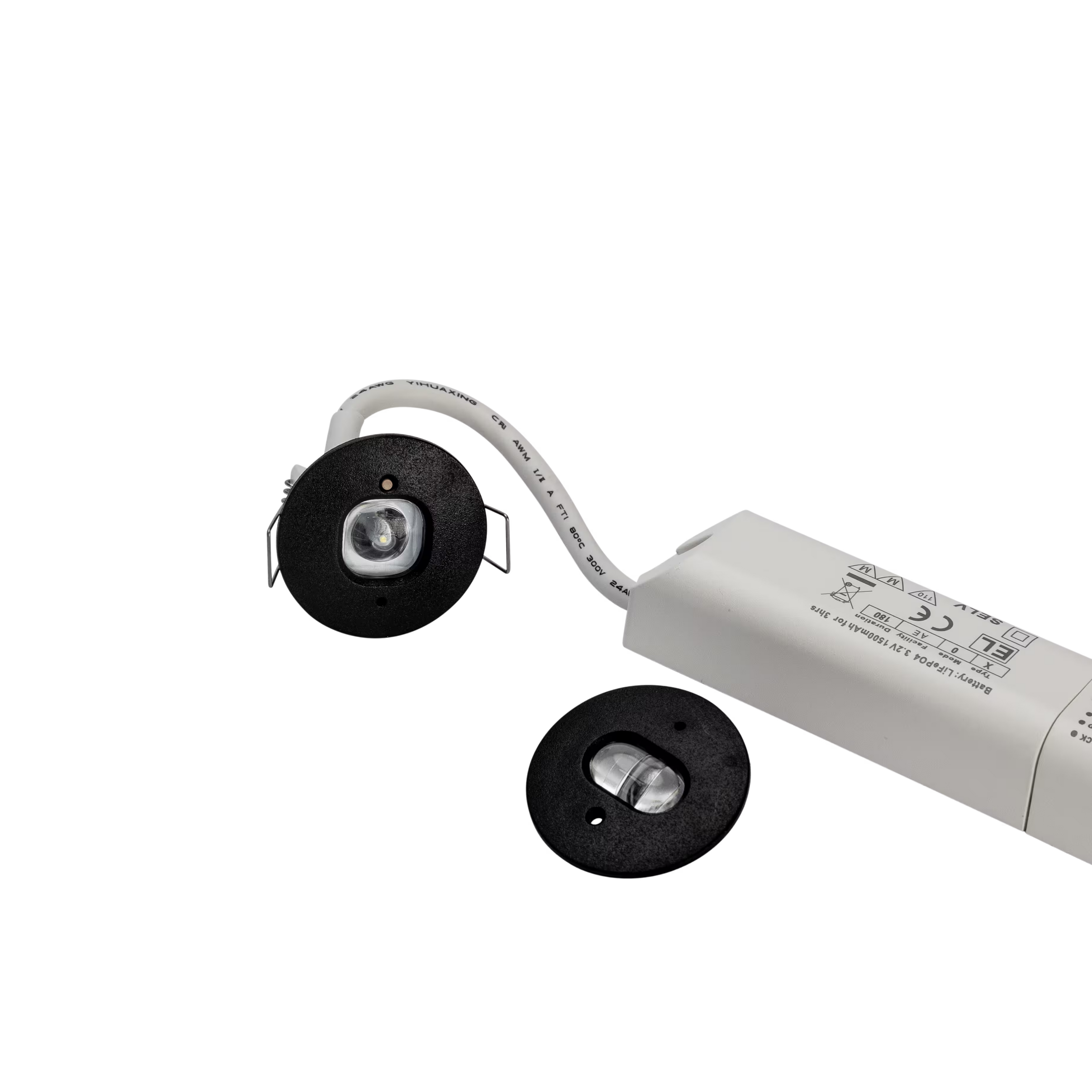Nexus · Inbouw spot · Noodverlichting · Zwart