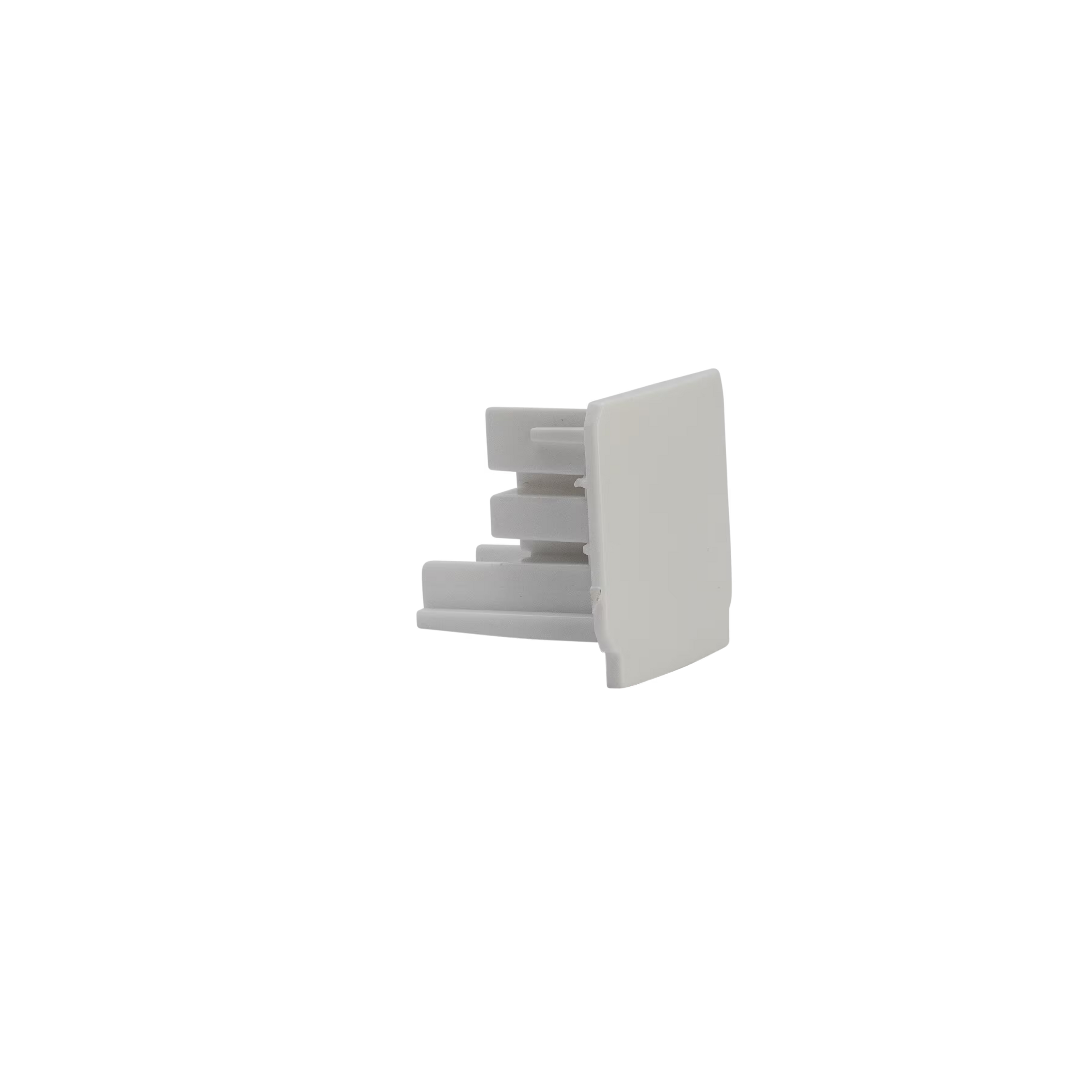 Eind plug · 3-fase rail · Wit