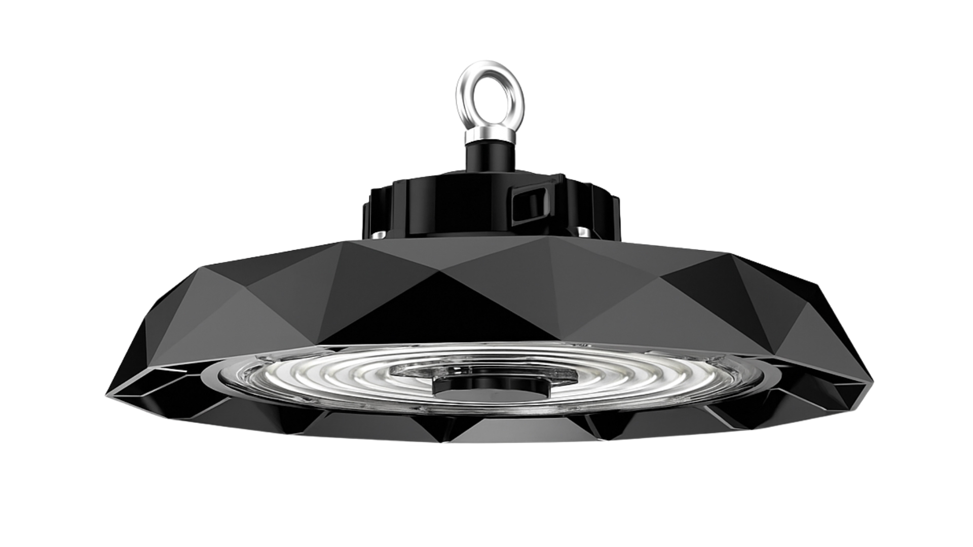 High-Bay Performance · 160W-240W (instelbaar) · 3CCT Switch 4000K-5000K-5700K · 90º