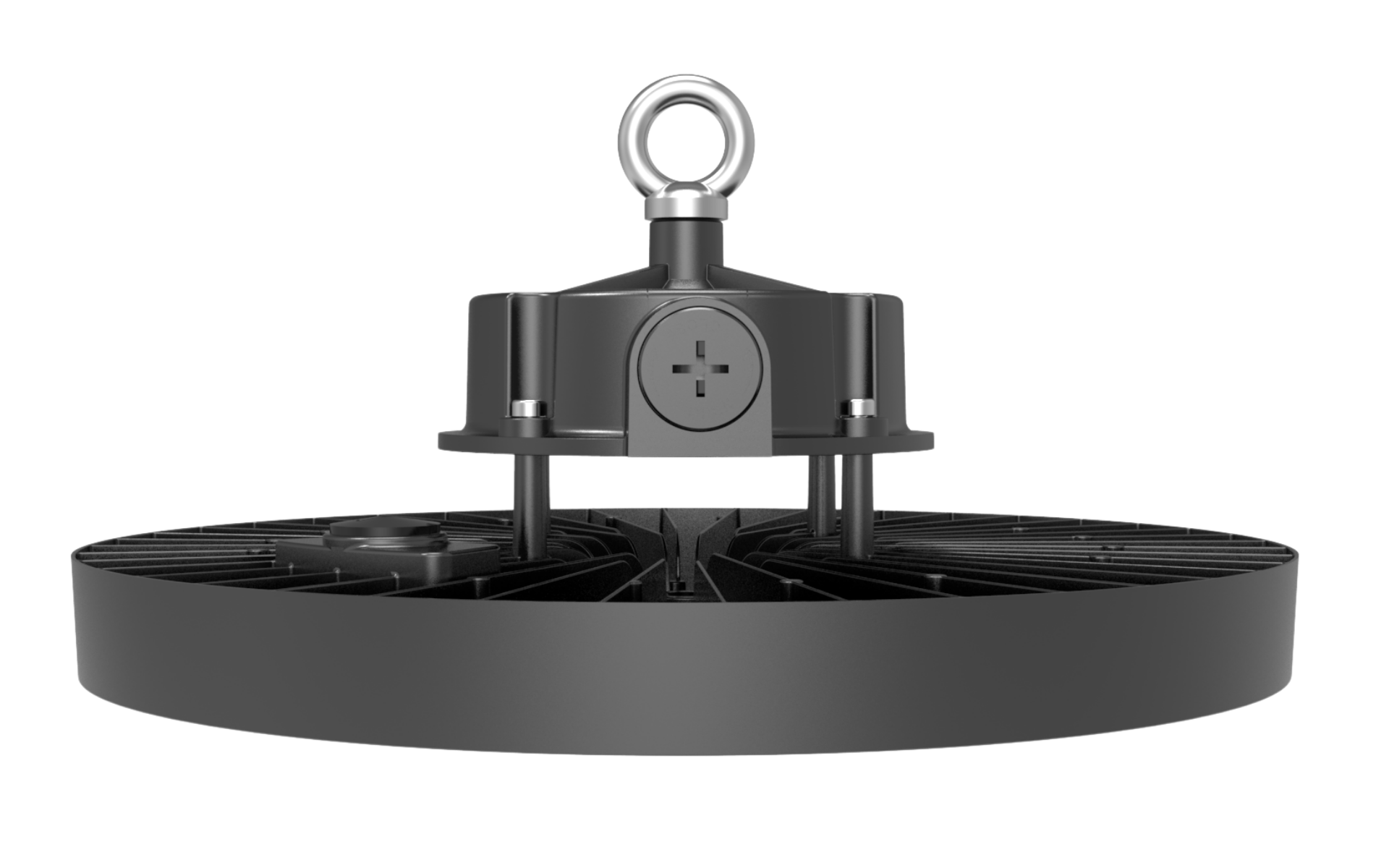 High-Bay Fusion · 60W-80W-100W (instelbaar) · 3CCT 4000K-5000K-5700K · Beam Selectable 70º-90º-110º