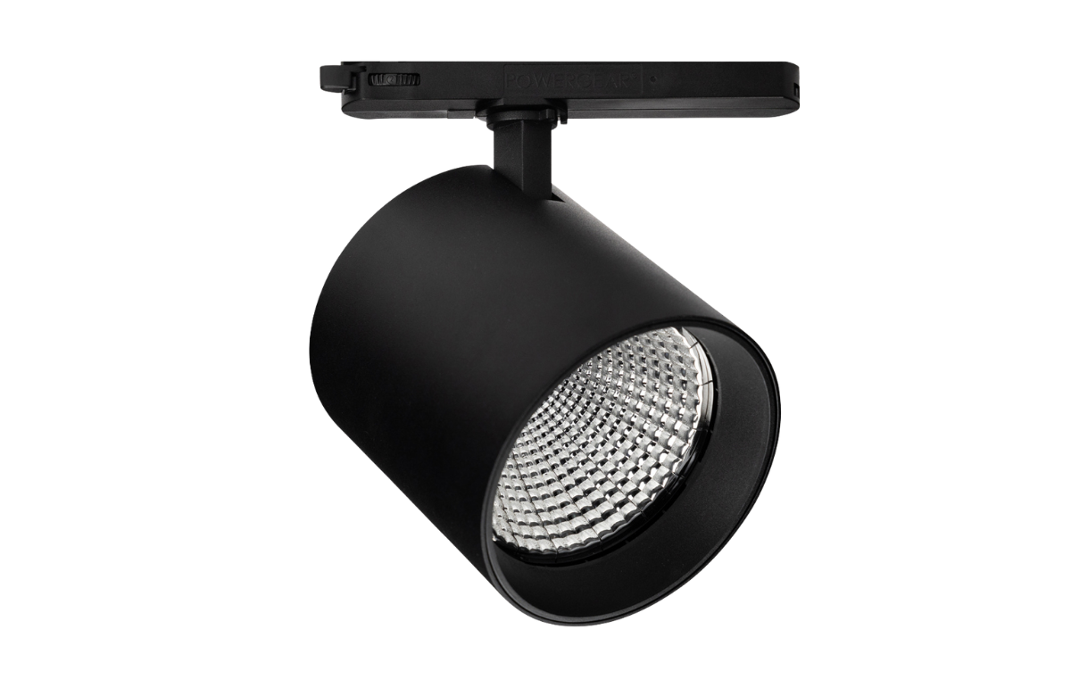 Loisa 3 fase railspot · 30W · 3CCT 2700K-3000K-4000K · Zwart · 38º