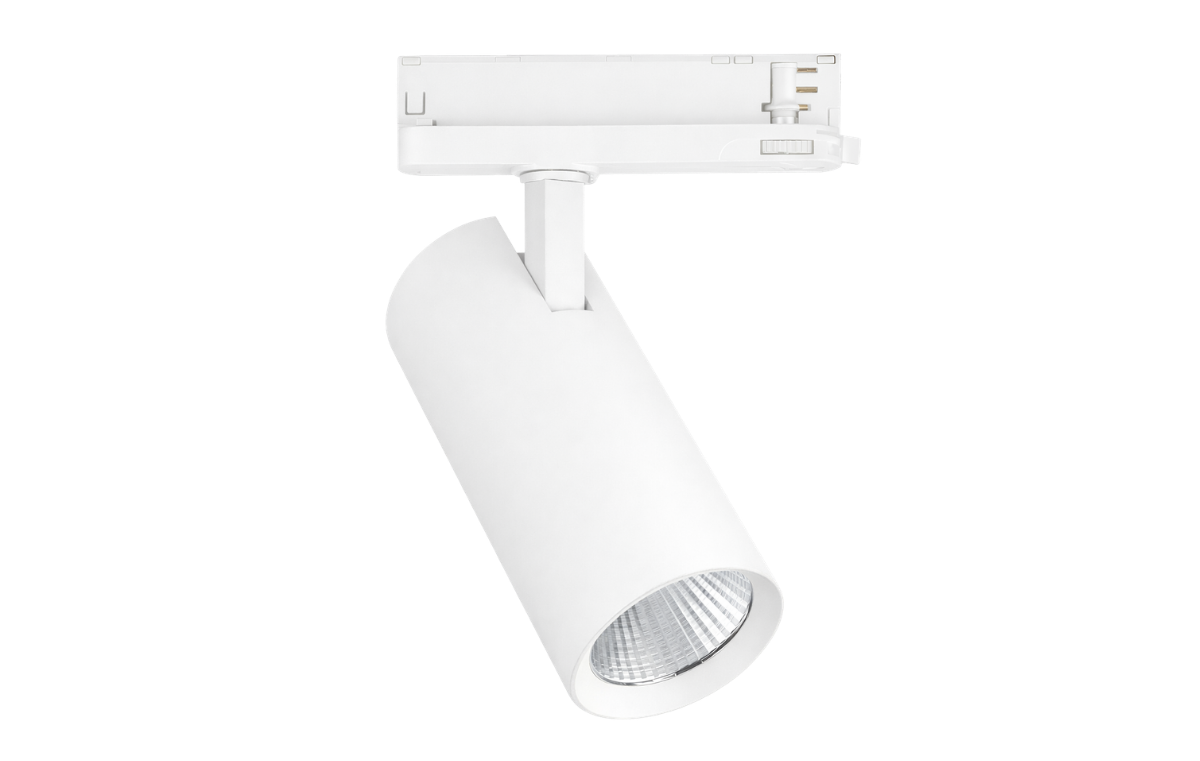 Luna 3 fase railspot · 30W · 3CCT 3000K-3500K-4000K · Wit · 60º