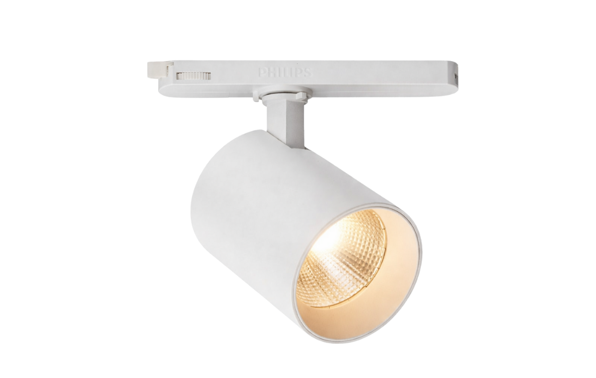 Monte 3 fase railspot, 30W, 3CCT 3000K-3500K-4000K, Wit, 36º - afbeelding 2