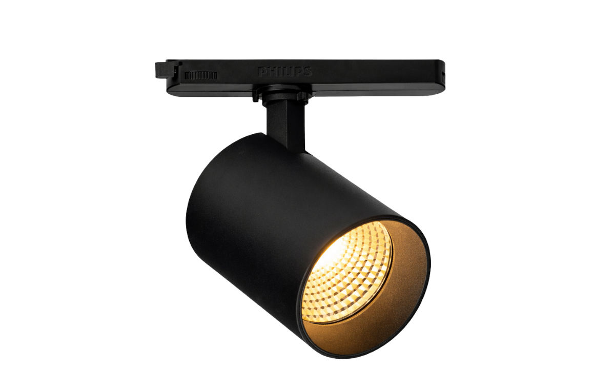 Monte 3 fase railspot · 30W · 3CCT 3000K-3500K-4000K · Zwart · 36º