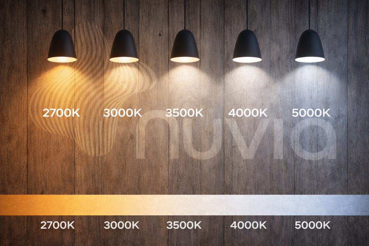 Kleurtemperatuur: 3000K, 4000K of 6000K? — LED-verlichting voor professionele toepassingen