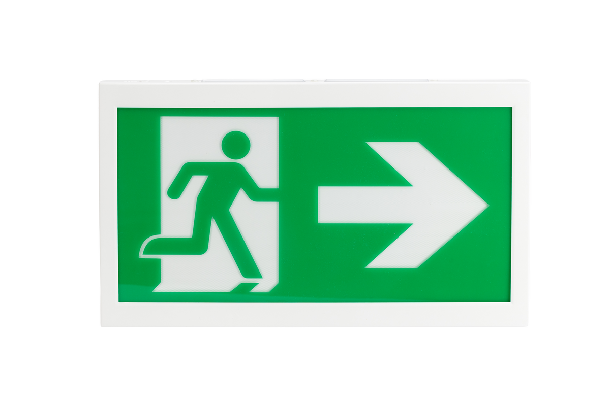 Plenor · inbouw/opbouw · Noodverlichting · Wit