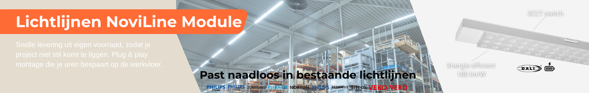 Assortiment kantoor verlichting bij Nuvia Light — Kantoor verlichting