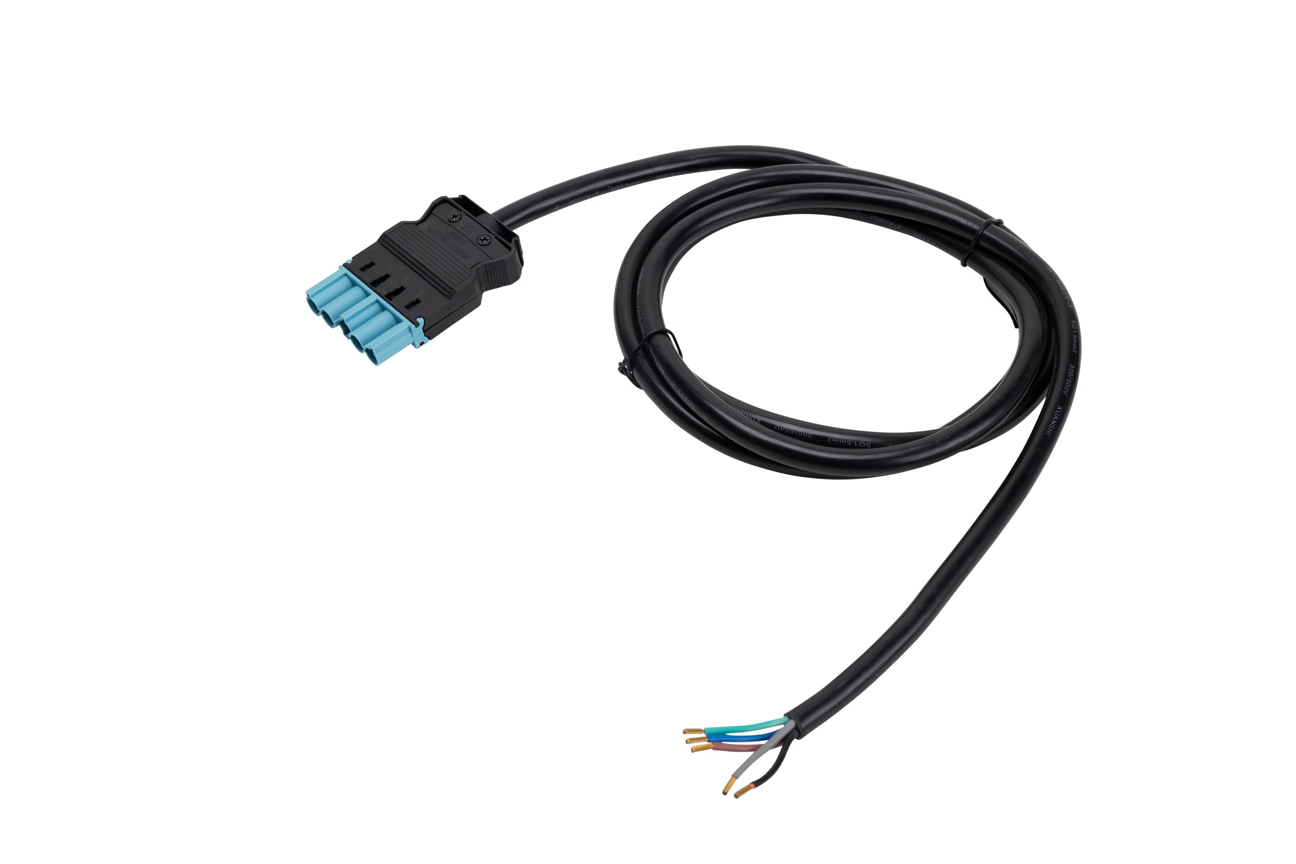 Aansluitsnoer male · 1,5 meter · 5×1.5mm²
