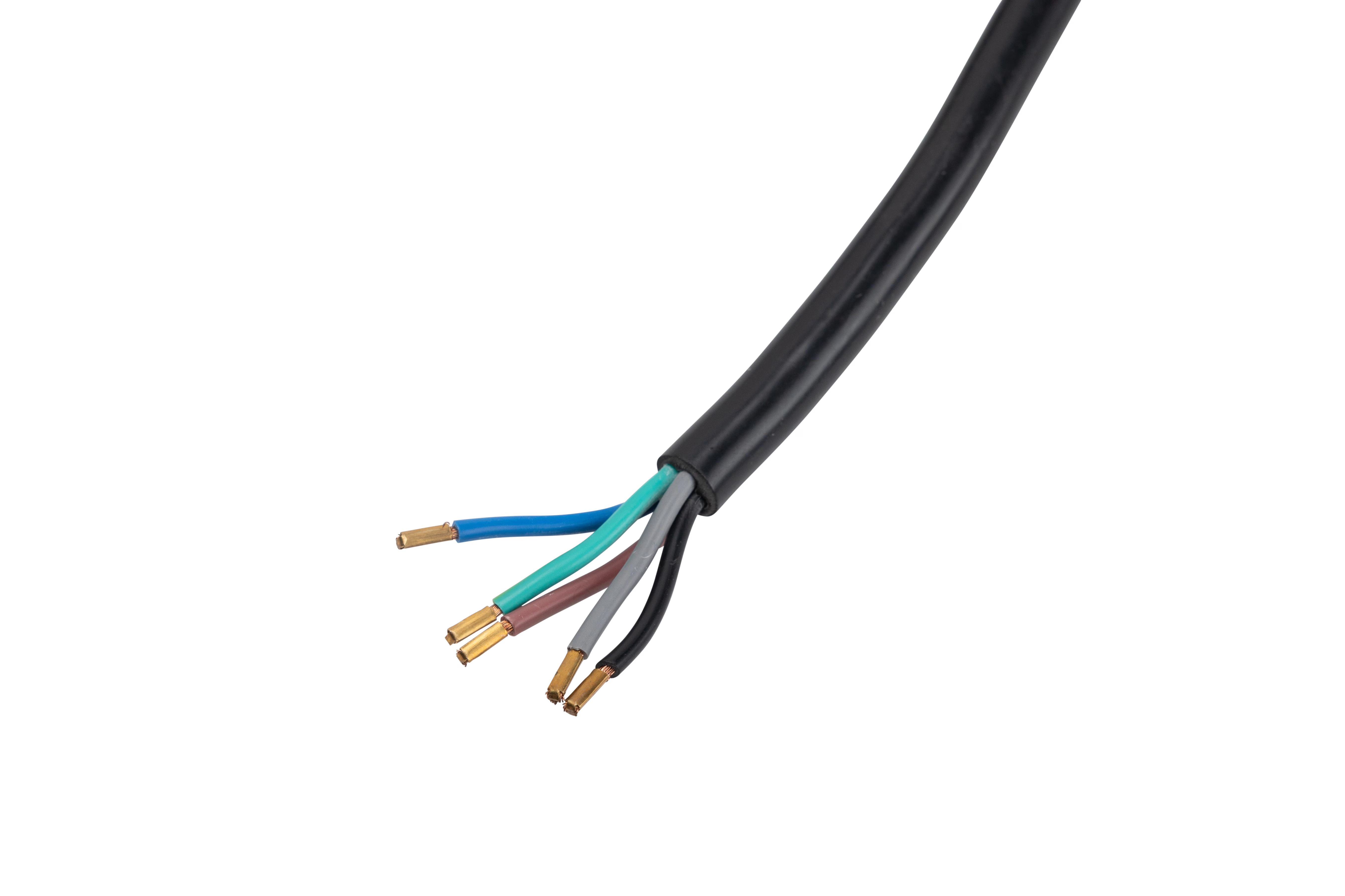 Aansluitsnoer male · 2 meter · 5×1.5mm²