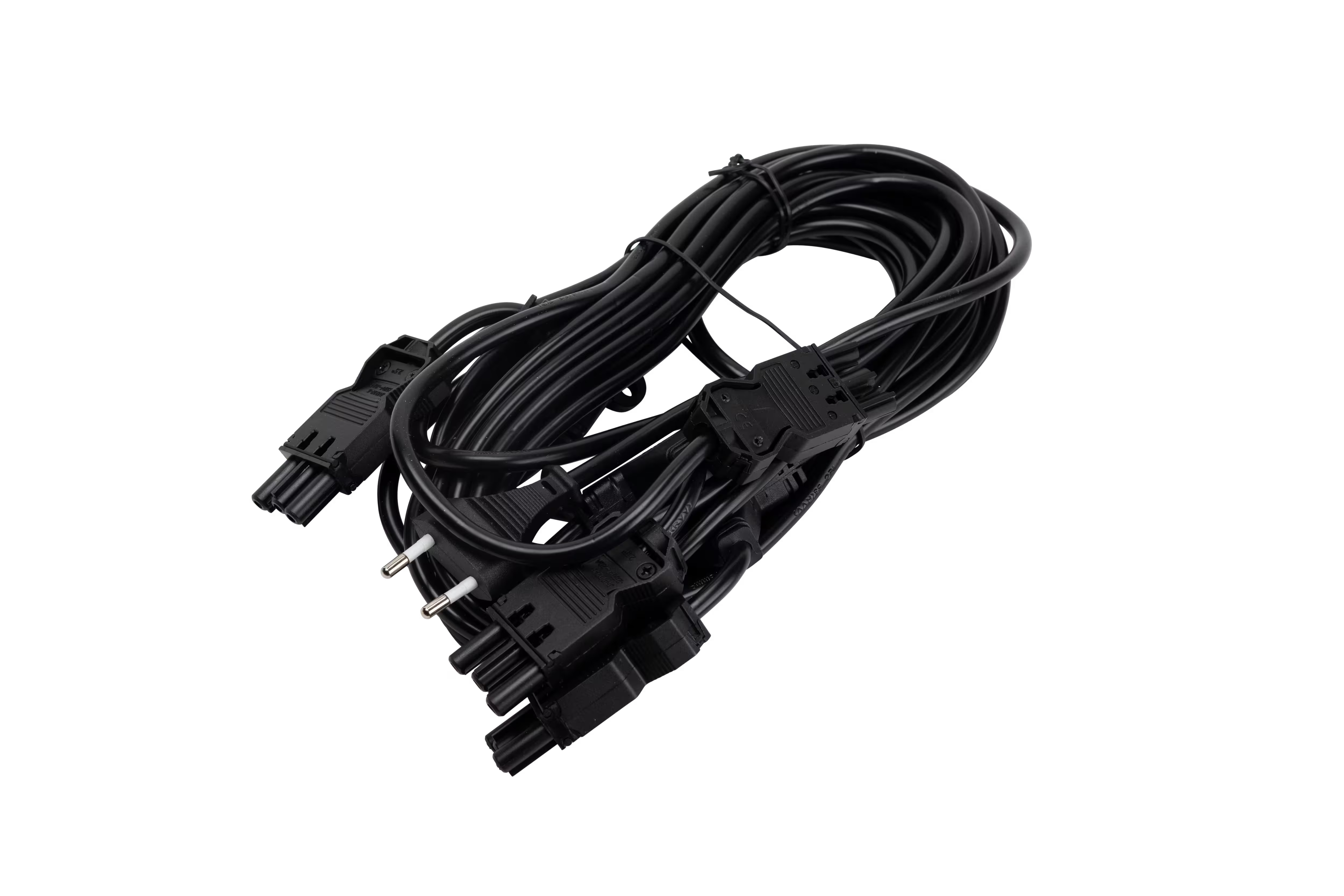 Eurostekker naar 4x · Aansluitsnoer · Male