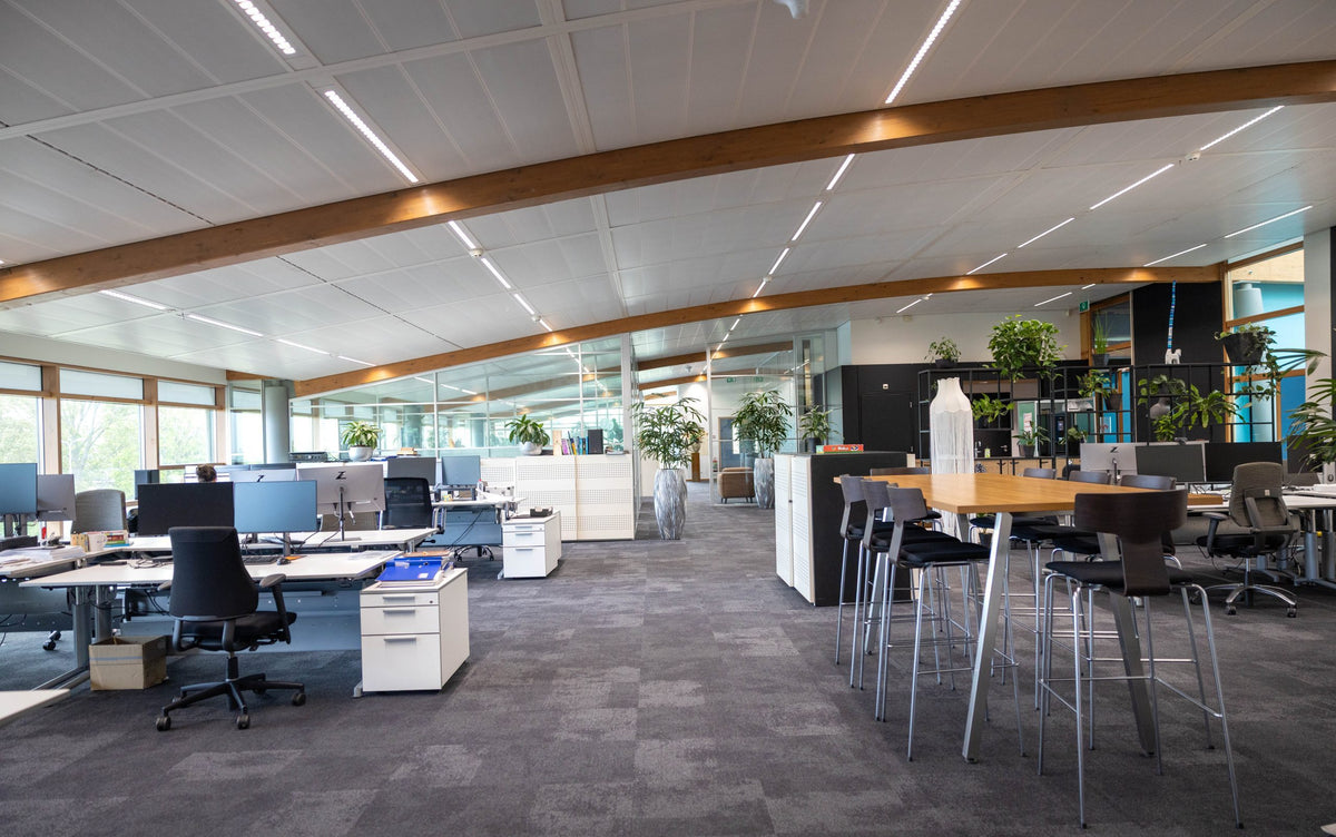 Bandraster verlichting